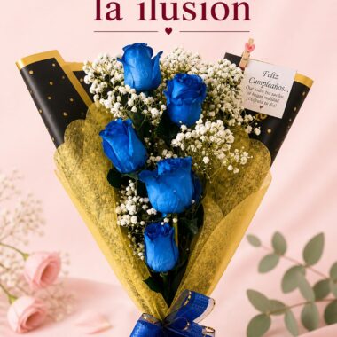 Bouquet 5 rosas