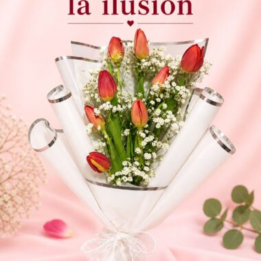 Bouquet de tulipanes