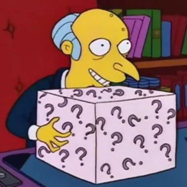 Producto de prueba en caja misteriosa